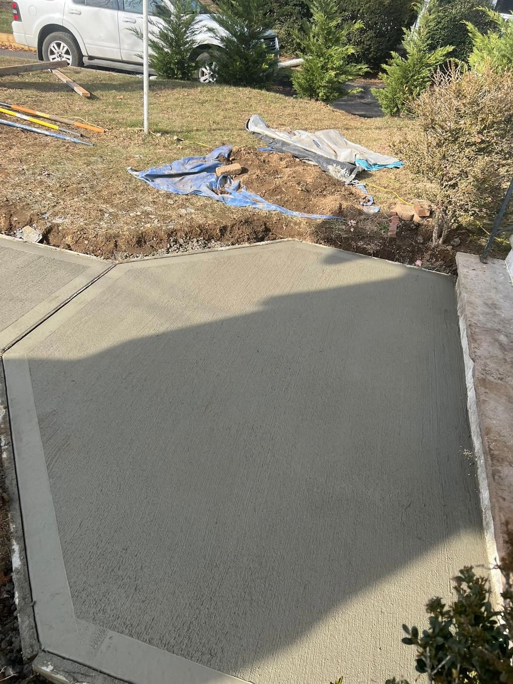 Driveway apron & extension